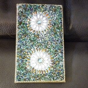 Embellished Green and Gold Journal